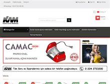 Tablet Screenshot of kanalacmamakinasi.com